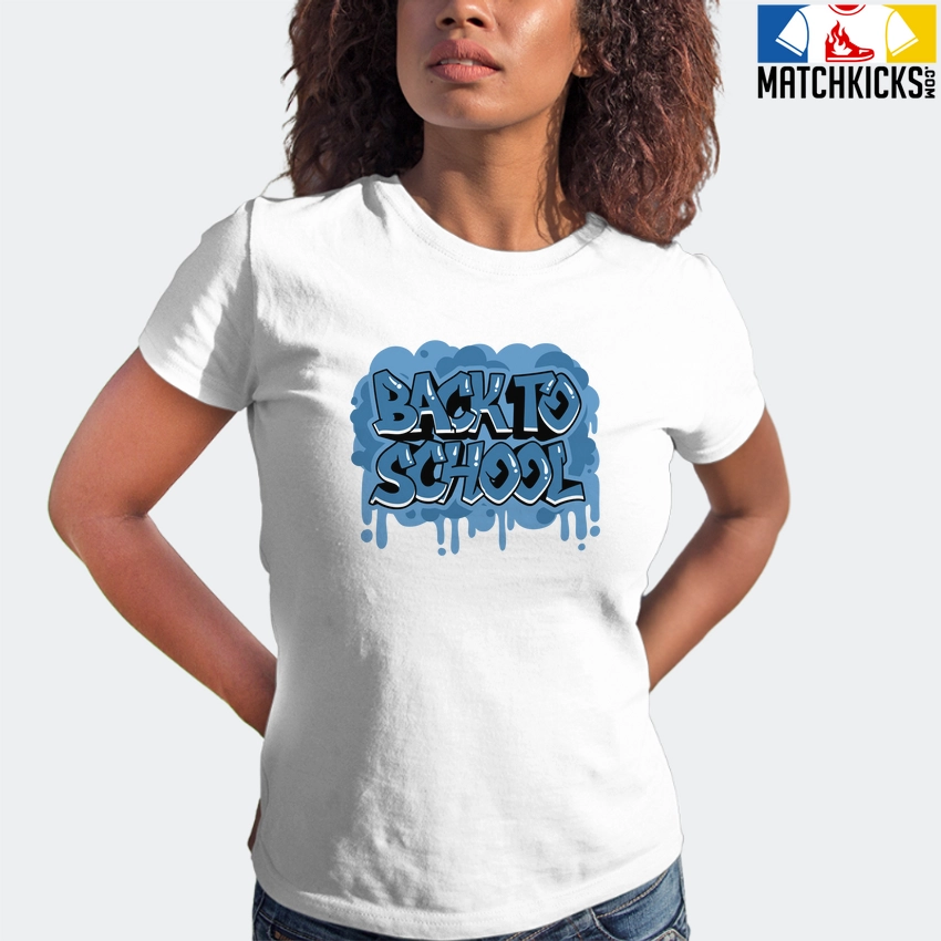 T-Shirt - Nike Dunk Low University Blue - Sneaker-Matching T-Shirt (BACK TO SCHOOL) 6 T-Shirt - Nike Dunk Low University Blue - Sneaker-Matching T-Shirt (BACK TO SCHOOL) - Image 4