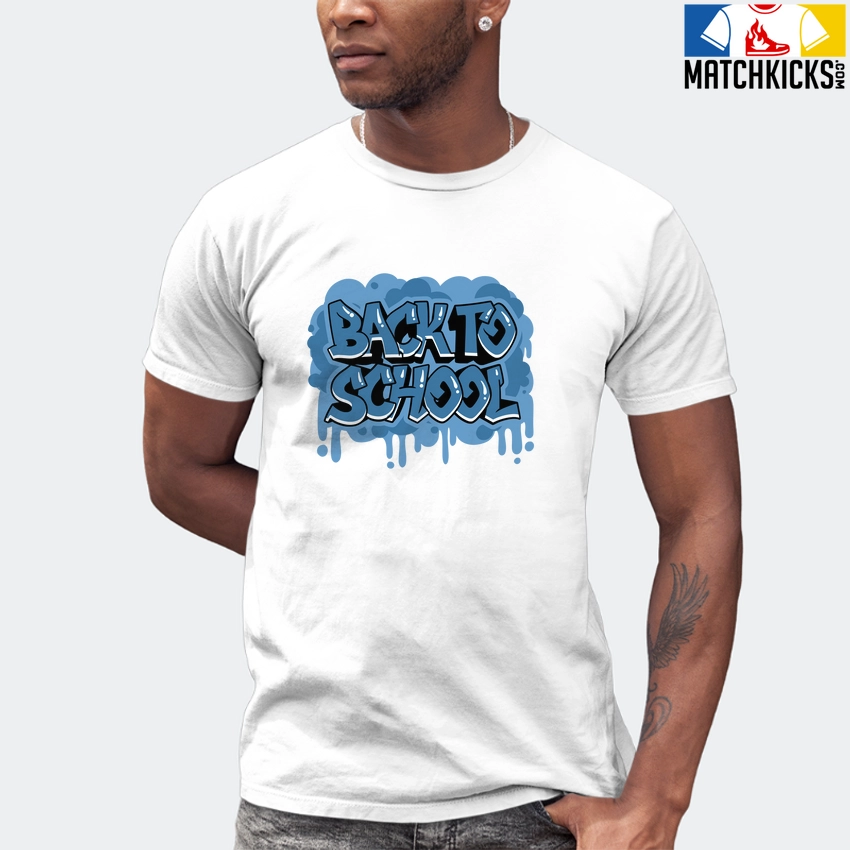 T-Shirt - Nike Dunk Low University Blue - Sneaker-Matching T-Shirt (BACK TO SCHOOL) 7 T-Shirt - Nike Dunk Low University Blue - Sneaker-Matching T-Shirt (BACK TO SCHOOL) - Image 5