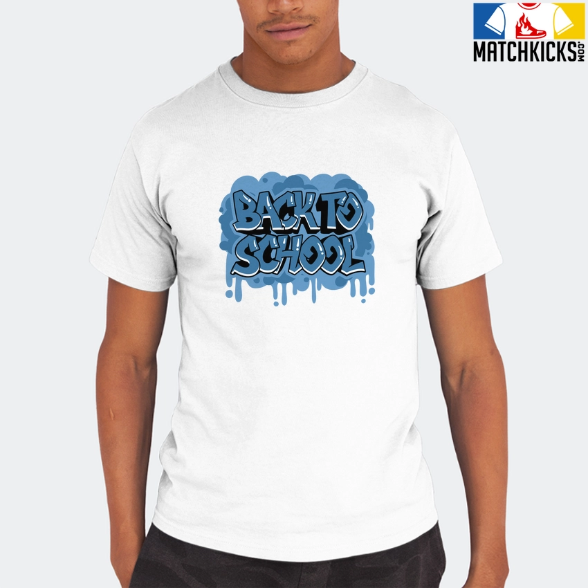 T-Shirt - Nike Dunk Low University Blue - Sneaker-Matching T-Shirt (BACK TO SCHOOL) 8 T-Shirt - Nike Dunk Low University Blue - Sneaker-Matching T-Shirt (BACK TO SCHOOL) - Image 6