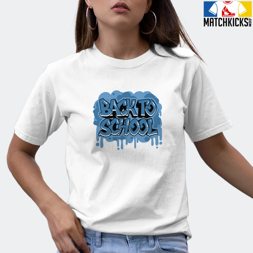 T-Shirt - Nike Dunk Low University Blue - Sneaker-Matching T-Shirt (BACK TO SCHOOL) 9 T-Shirt - Nike Dunk Low University Blue - Sneaker-Matching T-Shirt (BACK TO SCHOOL) - Image 7