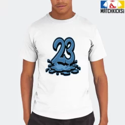 T-Shirt - Nike Dunk Low University Blue - Sneaker-Matching T-Shirt (23 Splashing) -Nike Dunk shop online mockupGenerator 10628