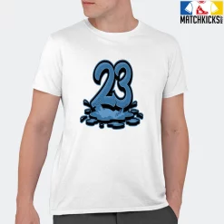 T-Shirt - Nike Dunk Low University Blue - Sneaker-Matching T-Shirt (23 Splashing) -Nike Dunk shop online mockupGenerator 10631