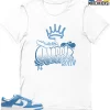 T-Shirt - Nike Dunk Low University Blue - Sneaker-Matching T-Shirt (QUEEN GRAF) 2 T-Shirt - Nike Dunk Low University Blue - Sneaker-Matching T-Shirt (QUEEN GRAF) -Nike Dunk shop online mockupGenerator 10642