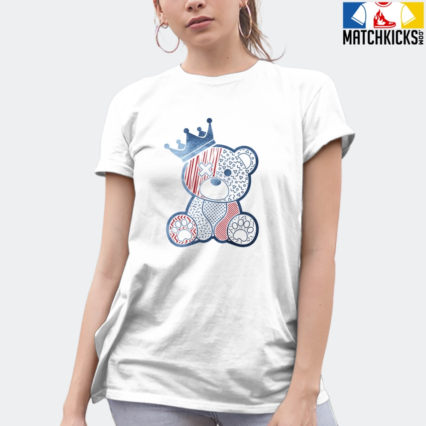 T-Shirt - Nike Dunk High Washed Denim Pack - Sneaker-Matching T-Shirt (King Ted) 10 T-Shirt - Nike Dunk High Washed Denim Pack - Sneaker-Matching T-Shirt (King Ted) - Image 8