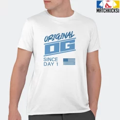 T-Shirt - Nike Dunk Low University Blue - Sneaker-Matching T-Shirt (ORIGINAL OG SINCE DAY 1) -Nike Dunk shop online mockupGenerator 10676