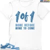 T-Shirt - Nike Dunk Low University Blue - Sneaker-Matching T-Shirt (1 Of 1) -Nike Dunk shop online mockupGenerator 10713