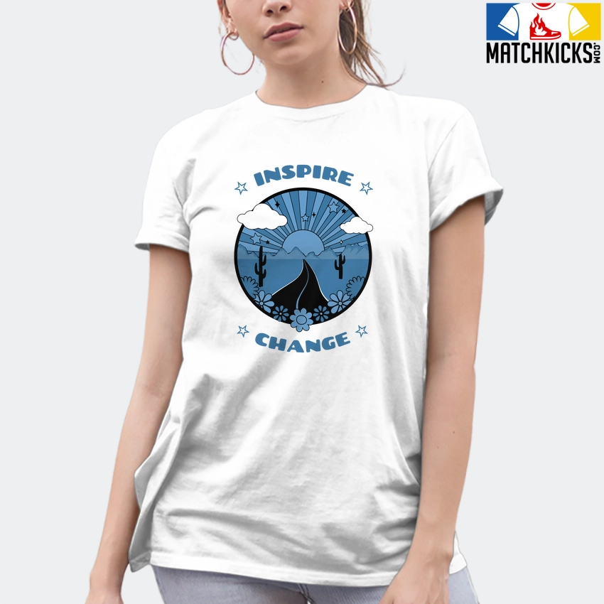 T-Shirt - Nike Dunk Low University Blue - Sneaker-Matching T-Shirt (Inspire Change) 10 T-Shirt - Nike Dunk Low University Blue - Sneaker-Matching T-Shirt (Inspire Change) - Image 8