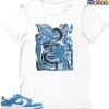 T-Shirt - Nike Dunk Low University Blue - Sneaker-Matching T-Shirt (Abstract Woman) 1 T-Shirt - Nike Dunk Low University Blue - Sneaker-Matching T-Shirt (Abstract Woman) -Nike Dunk shop online mockupGenerator 10856
