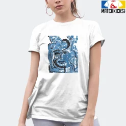 T-Shirt - Nike Dunk Low University Blue - Sneaker-Matching T-Shirt (Abstract Woman) 19 T-Shirt - Nike Dunk Low University Blue - Sneaker-Matching T-Shirt (Abstract Woman) -Nike Dunk shop online mockupGenerator 10862