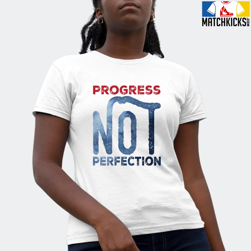 T-Shirt - Nike Dunk High Washed Denim Pack - Sneaker-Matching T-Shirt (Progress NOT Perfection) 4 T-Shirt - Nike Dunk High Washed Denim Pack - Sneaker-Matching T-Shirt (Progress NOT Perfection) - Image 2