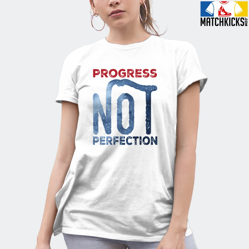 T-Shirt - Nike Dunk High Washed Denim Pack - Sneaker-Matching T-Shirt (Progress NOT Perfection) 10 T-Shirt - Nike Dunk High Washed Denim Pack - Sneaker-Matching T-Shirt (Progress NOT Perfection) - Image 8