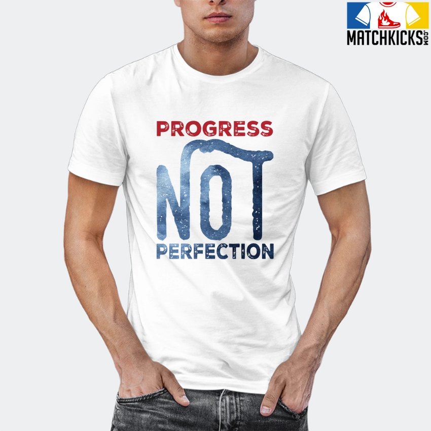 T-Shirt - Nike Dunk High Washed Denim Pack - Sneaker-Matching T-Shirt (Progress NOT Perfection) 12 T-Shirt - Nike Dunk High Washed Denim Pack - Sneaker-Matching T-Shirt (Progress NOT Perfection) - Image 10