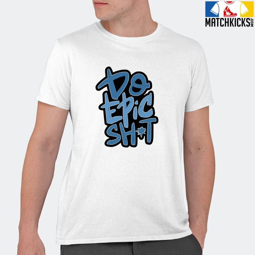 T-Shirt - Nike Dunk Low University Blue - Sneaker-Matching T-Shirt (DO EPIC SHiT) 11 T-Shirt - Nike Dunk Low University Blue - Sneaker-Matching T-Shirt (DO EPIC SHiT) - Image 9