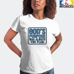 T-Shirt - Nike Dunk Low University Blue - Sneaker-Matching T-Shirt (God's Purpose) -Nike Dunk shop online mockupGenerator 10966