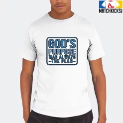 T-Shirt - Nike Dunk Low University Blue - Sneaker-Matching T-Shirt (God's Purpose) -Nike Dunk shop online mockupGenerator 10968