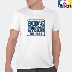 T-Shirt - Nike Dunk Low University Blue - Sneaker-Matching T-Shirt (God's Purpose) -Nike Dunk shop online mockupGenerator 10971