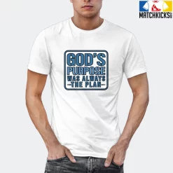 T-Shirt - Nike Dunk Low University Blue - Sneaker-Matching T-Shirt (God's Purpose) -Nike Dunk shop online mockupGenerator 10972