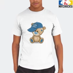 T-Shirt - Nike Dunk Low University Blue - Sneaker-Matching T-Shirt (LOW KEY BEAR) -Nike Dunk shop online mockupGenerator 10977
