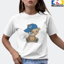 T-Shirt - Nike Dunk Low University Blue - Sneaker-Matching T-Shirt (LOW KEY BEAR) -Nike Dunk shop online mockupGenerator 10978