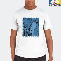 T-Shirt - Nike Dunk Low University Blue - Sneaker-Matching T-Shirt (Abstract) -Nike Dunk shop online mockupGenerator 10986