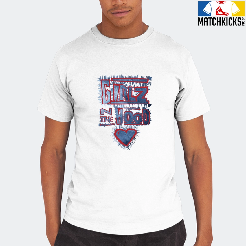 T-Shirt - Nike Dunk High Washed Denim Pack - Sneaker-Matching T-Shirt (Girlz In The Hood) 8 T-Shirt - Nike Dunk High Washed Denim Pack - Sneaker-Matching T-Shirt (Girlz In The Hood) - Image 6