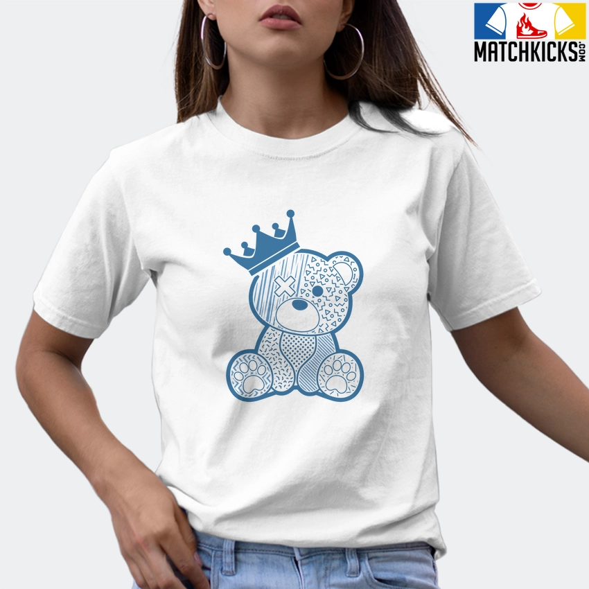 T-Shirt - Nike Dunk Low University Blue - Sneaker-Matching T-Shirt (King Ted) 9 T-Shirt - Nike Dunk Low University Blue - Sneaker-Matching T-Shirt (King Ted) - Image 7