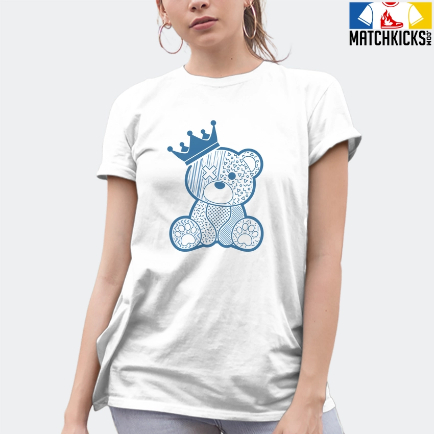 T-Shirt - Nike Dunk Low University Blue - Sneaker-Matching T-Shirt (King Ted) 10 T-Shirt - Nike Dunk Low University Blue - Sneaker-Matching T-Shirt (King Ted) - Image 8