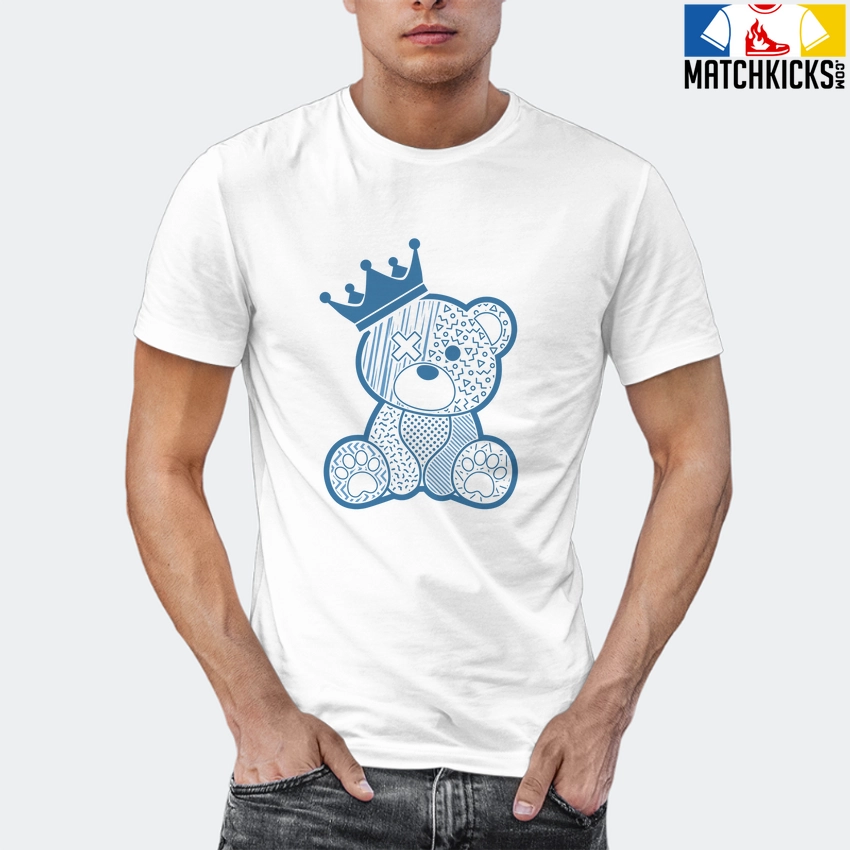 T-Shirt - Nike Dunk Low University Blue - Sneaker-Matching T-Shirt (King Ted) 12 T-Shirt - Nike Dunk Low University Blue - Sneaker-Matching T-Shirt (King Ted) - Image 10