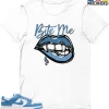 T-Shirt - Nike Dunk Low University Blue - Sneaker-Matching T-Shirt (Bite Me) -Nike Dunk shop online mockupGenerator 11027