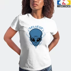 T-Shirt - Nike Dunk Low University Blue - Sneaker-Matching T-Shirt (Believe) -Nike Dunk shop online mockupGenerator 11065