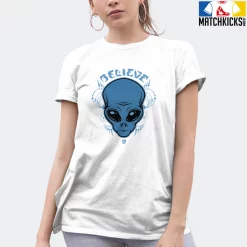 T-Shirt - Nike Dunk Low University Blue - Sneaker-Matching T-Shirt (Believe) -Nike Dunk shop online mockupGenerator 11069