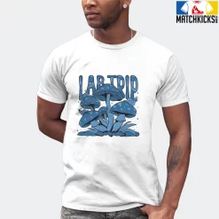 T-Shirt - Nike Dunk Low University Blue - Sneaker-Matching T-Shirt (Lab Trip) -Nike Dunk shop online mockupGenerator 11075