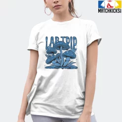 T-Shirt - Nike Dunk Low University Blue - Sneaker-Matching T-Shirt (Lab Trip) -Nike Dunk shop online mockupGenerator 11078