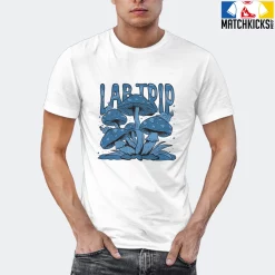 T-Shirt - Nike Dunk Low University Blue - Sneaker-Matching T-Shirt (Lab Trip) -Nike Dunk shop online mockupGenerator 11080