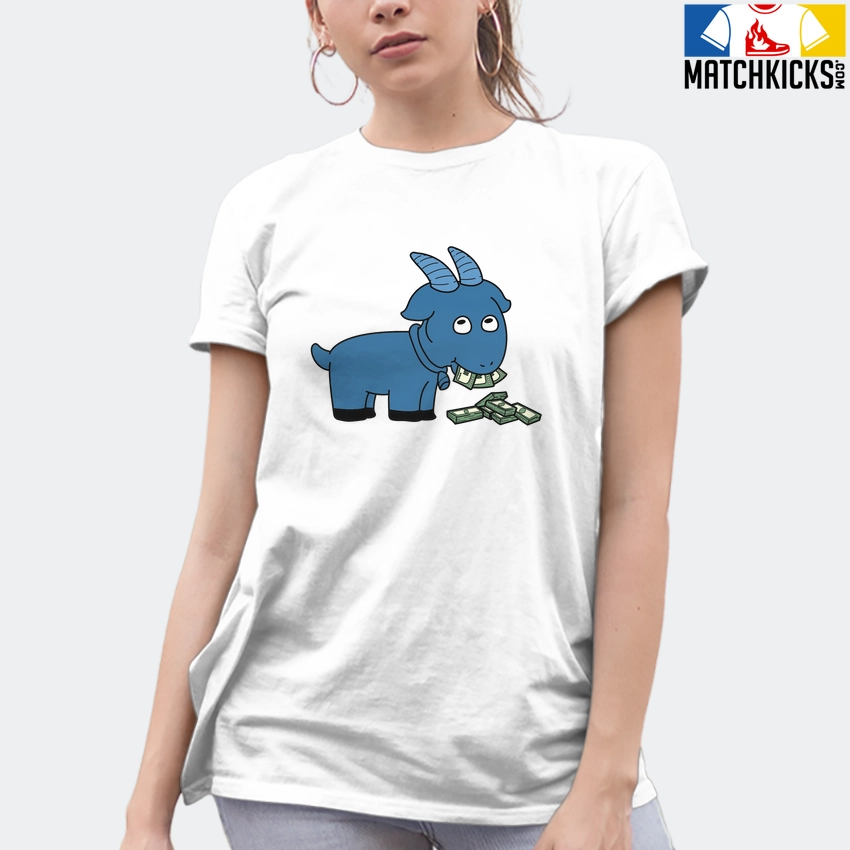 T-Shirt - Nike Dunk Low University Blue - Sneaker-Matching T-Shirt (GOAT MONEY) 10 T-Shirt - Nike Dunk Low University Blue - Sneaker-Matching T-Shirt (GOAT MONEY) - Image 8