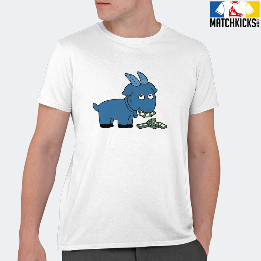 T-Shirt - Nike Dunk Low University Blue - Sneaker-Matching T-Shirt (GOAT MONEY) 11 T-Shirt - Nike Dunk Low University Blue - Sneaker-Matching T-Shirt (GOAT MONEY) - Image 9