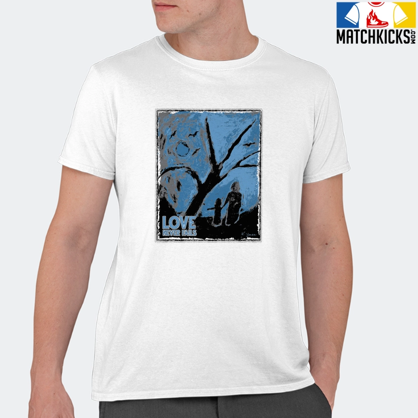 T-Shirt - Nike Dunk Low University Blue - Sneaker-Matching T-Shirt (HAND In HAND LOVE NEVER FAILS) 11 T-Shirt - Nike Dunk Low University Blue - Sneaker-Matching T-Shirt (HAND In HAND LOVE NEVER FAILS) - Image 9