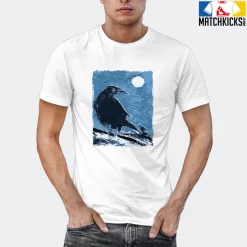 T-Shirt - Nike Dunk Low University Blue - Sneaker-Matching T-Shirt (Moonlight Crow) 21 T-Shirt - Nike Dunk Low University Blue - Sneaker-Matching T-Shirt (Moonlight Crow) -Nike Dunk shop online mockupGenerator 11134