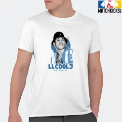 T-Shirt - Nike Dunk Low University Blue - Sneaker-Matching T-Shirt (LL COOL J) -Nike Dunk shop online mockupGenerator 11268