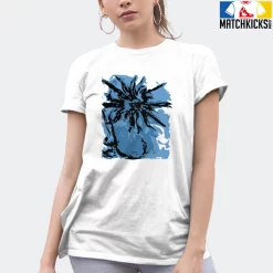 T-Shirt - Nike Dunk Low University Blue - Sneaker-Matching T-Shirt (SUN Flower Bloom) -Nike Dunk shop online mockupGenerator 11321