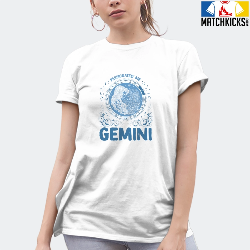 T-Shirt - Nike Dunk Low University Blue - Sneaker-Matching T-Shirt (Gemini Passionately Me) 10 T-Shirt - Nike Dunk Low University Blue - Sneaker-Matching T-Shirt (Gemini Passionately Me) - Image 8