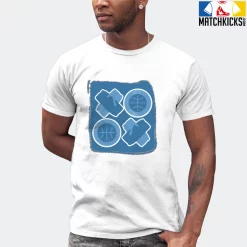 T-Shirt - Nike Dunk Low University Blue - Sneaker-Matching T-Shirt (XOXO Basketball) -Nike Dunk shop online mockupGenerator 11345