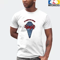 T-Shirt - Nike Dunk High Washed Denim Pack - Sneaker-Matching T-Shirt (Its About ICE And CREAM) -Nike Dunk shop online mockupGenerator 1135