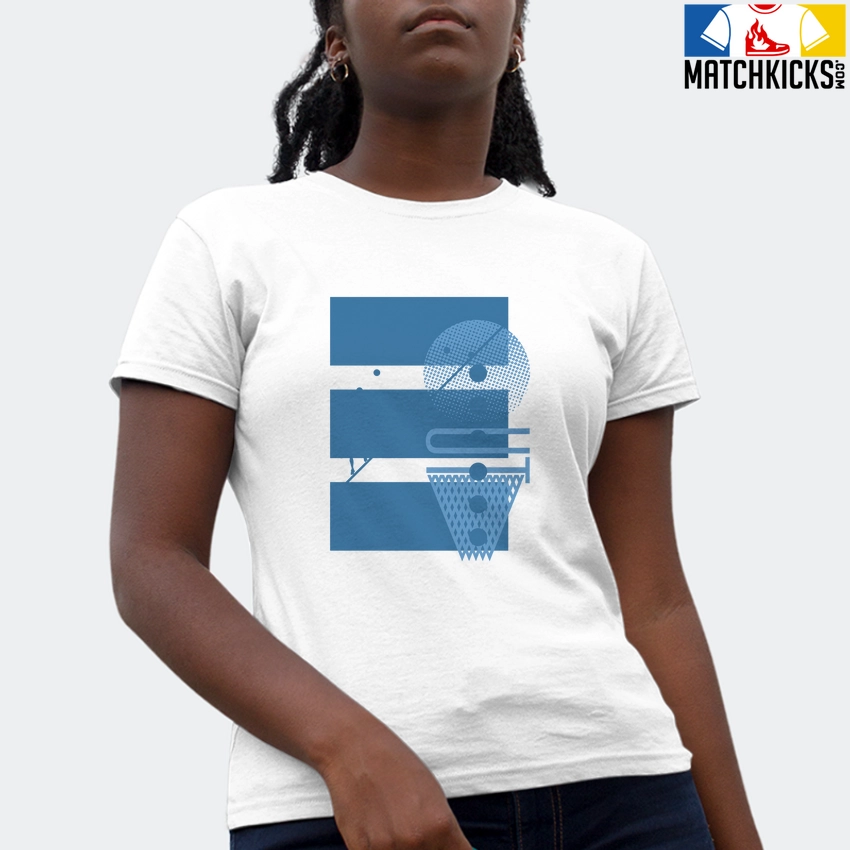 T-Shirt - Nike Dunk Low University Blue - Sneaker-Matching T-Shirt (BALLIN OUT) 4 T-Shirt - Nike Dunk Low University Blue - Sneaker-Matching T-Shirt (BALLIN OUT) - Image 2