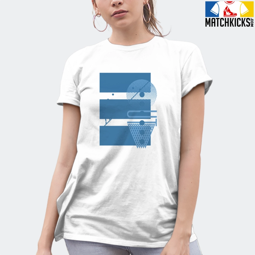 T-Shirt - Nike Dunk Low University Blue - Sneaker-Matching T-Shirt (BALLIN OUT) 10 T-Shirt - Nike Dunk Low University Blue - Sneaker-Matching T-Shirt (BALLIN OUT) - Image 8