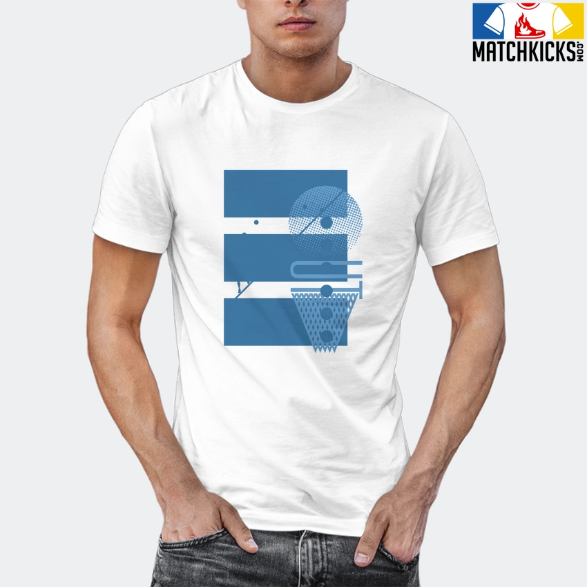 T-Shirt - Nike Dunk Low University Blue - Sneaker-Matching T-Shirt (BALLIN OUT) 12 T-Shirt - Nike Dunk Low University Blue - Sneaker-Matching T-Shirt (BALLIN OUT) - Image 10