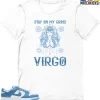 T-Shirt - Nike Dunk Low University Blue - Sneaker-Matching T-Shirt (Virgo Stay On My Grind) 1 T-Shirt - Nike Dunk Low University Blue - Sneaker-Matching T-Shirt (Virgo Stay On My Grind) -Nike Dunk shop online mockupGenerator 11360