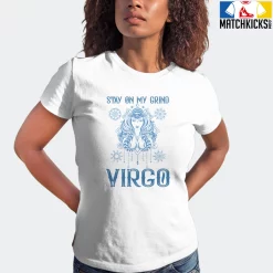 T-Shirt - Nike Dunk Low University Blue - Sneaker-Matching T-Shirt (Virgo Stay On My Grind) -Nike Dunk shop online mockupGenerator 11362