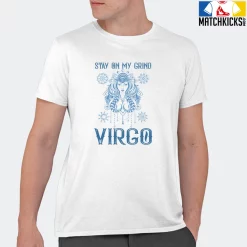 T-Shirt - Nike Dunk Low University Blue - Sneaker-Matching T-Shirt (Virgo Stay On My Grind) -Nike Dunk shop online mockupGenerator 11367