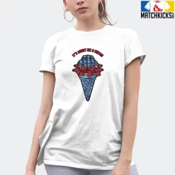 T-Shirt - Nike Dunk High Washed Denim Pack - Sneaker-Matching T-Shirt (Its About ICE And CREAM) -Nike Dunk shop online mockupGenerator 1138